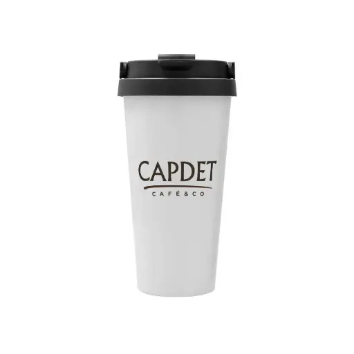 Tasse de voyage en acier inoxydable 