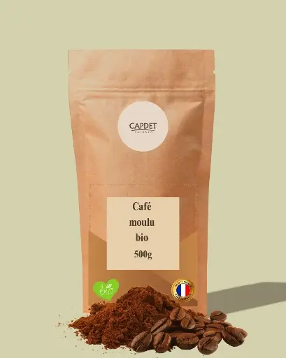 Café bio moulu - 500g