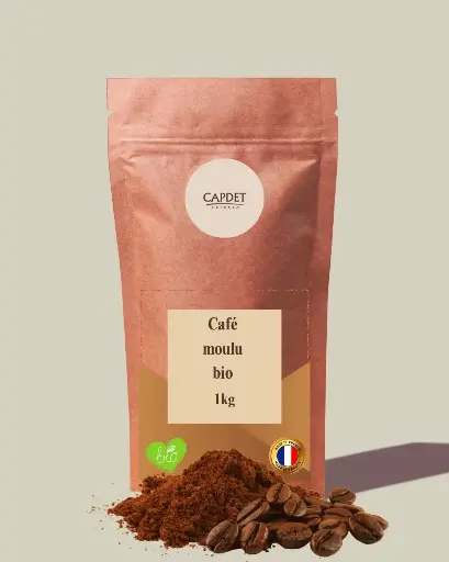 Café bio moulu - 1kg